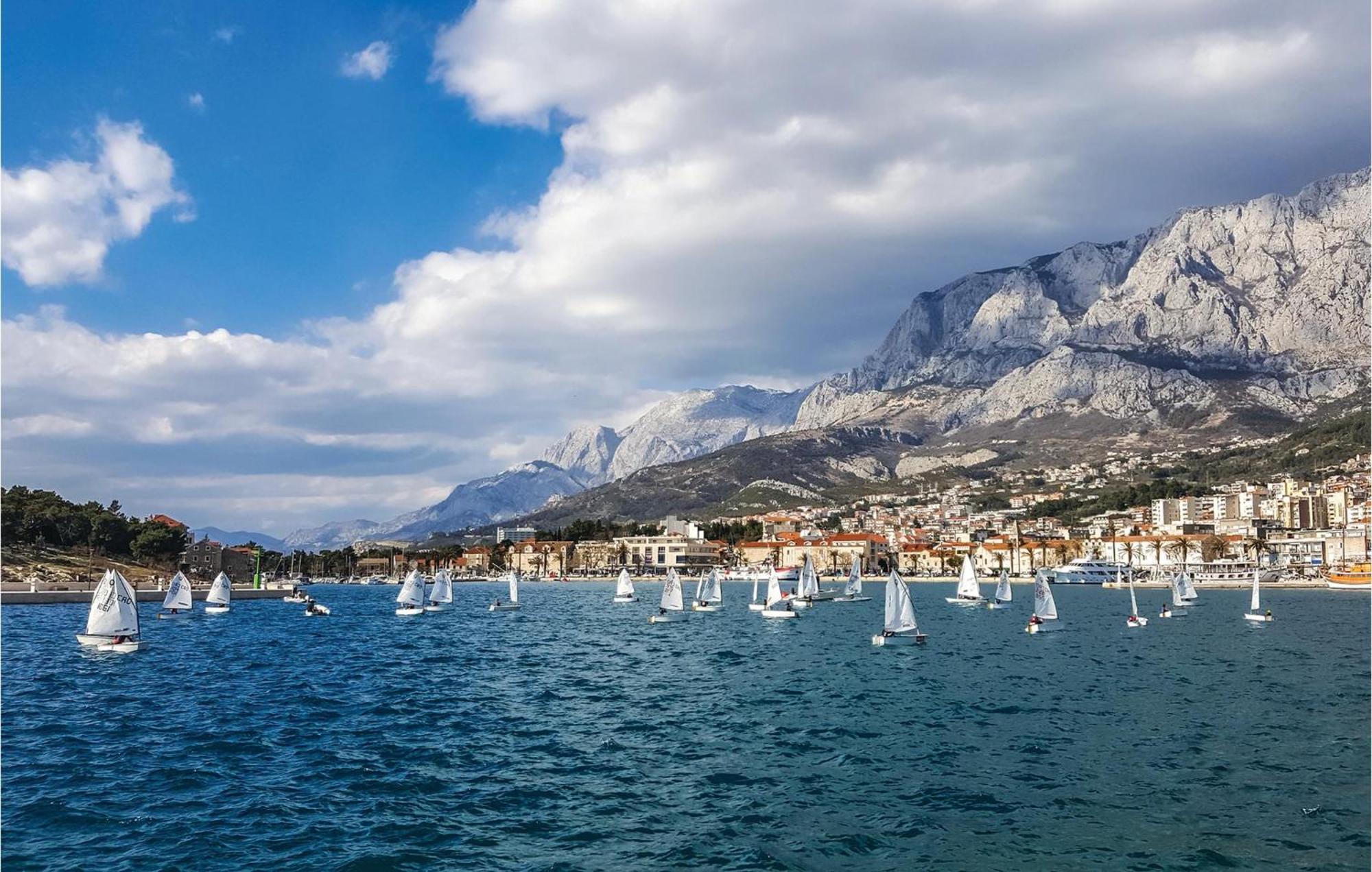 Gorgeous Apartment In Makarska With Wifi Eksteriør bilde